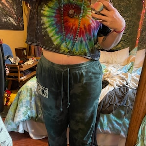 The Black Hole Tie Dye Crop Top - Etsy