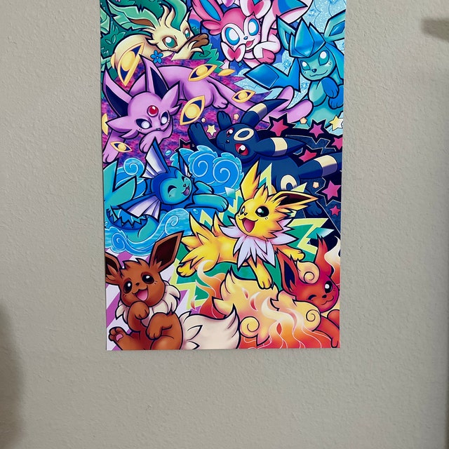 Eeveelutions Squad Paint by Numbers - Paint My Numbers