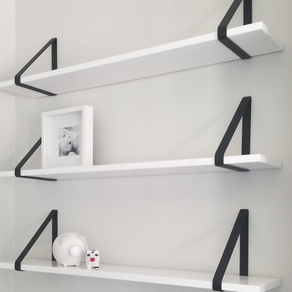 Large Powder Coated Steel Bracket - Newest Design - Heavy Duty Bracket ...