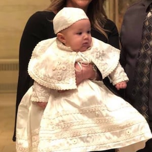 pope baptism outfit