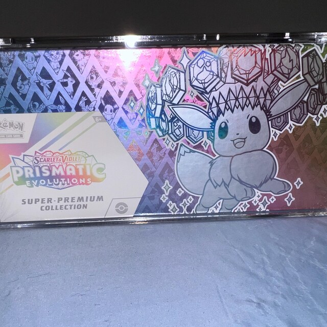 Pokemon TCG: Prismatic Evolutions Super Premium Collection - Factory Sealed - Eevee Character - Ships Now