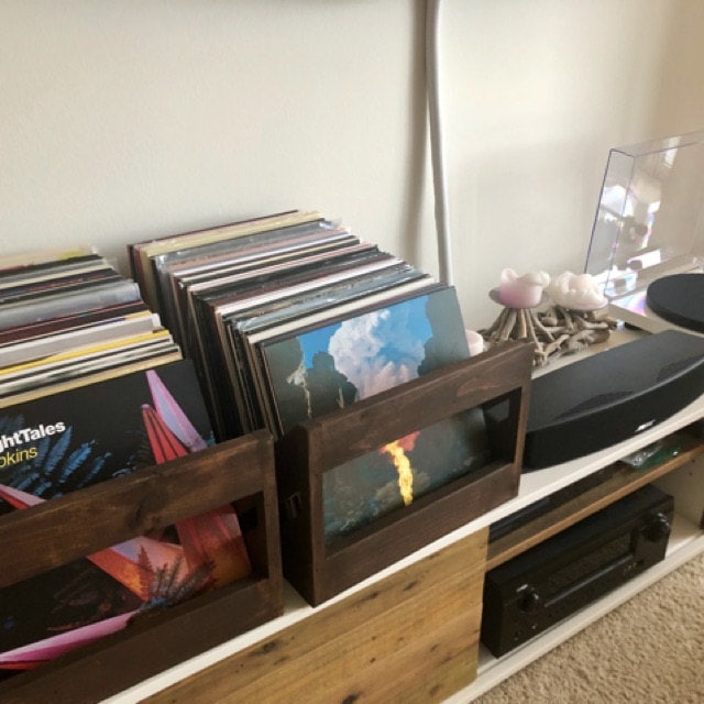 The Milk Crate Alternative: 12 Vinyl Record Storage – WickerWoodWorks