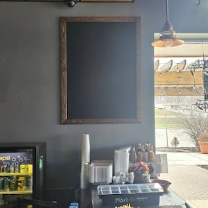 Huge Chalkboard, Restaurant Menu Board, Large Restaurant Sign, Cafe ...