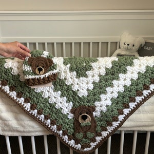 かぎ針編みのベビーブランケット - ベビーブランケット - 手作りベビー