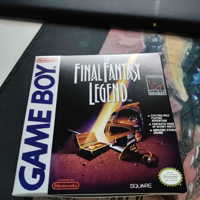 Final Fantasy Legend | NTSC | Gameboy | GB | En | Reproduction Box