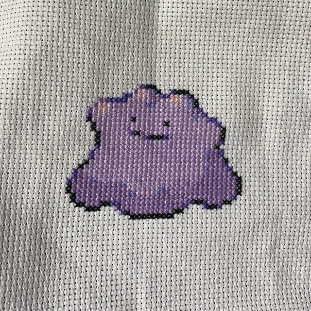メタモンのポケモンクロスステッチパターン - Etsy 日本