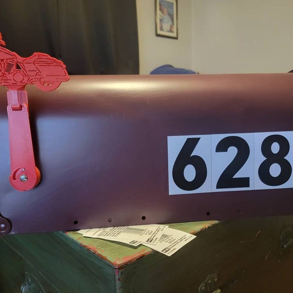 Razorback Wild Hog Custom 3D Printed Red Mailbox Replacement Flag ...