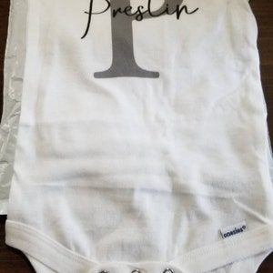 Personalized Name Baby Boy Onesie® Personalized Boy Name - Etsy