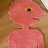 3d Pink Panther Tufted Rug, Handmade Tufted Custom Rug, Funny Rug Gift ...