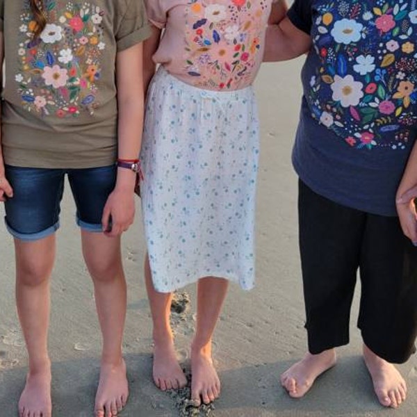 Wildflower Tshirt, Wild Flowers Shirt, Floral Tshirt, Flower Shirt