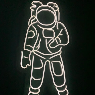 ASTRONAUT Neon Sign Led Light, Custom Neon Sign, Decoration Hand ...