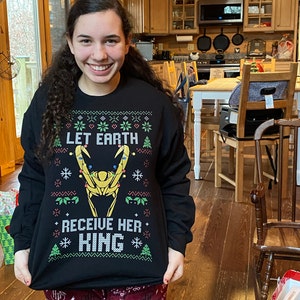 Loki christmas jumper outlet