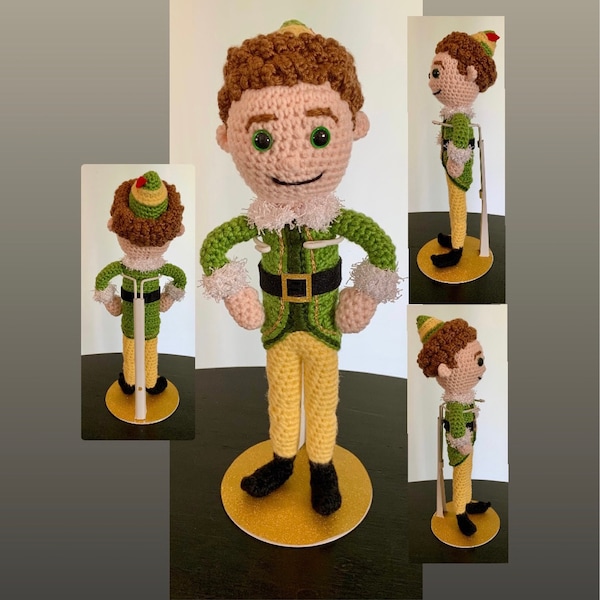 PATTERN PDF Everyone's Elf Pal Crochet Amigurumi Crochet Doll Pattern ...