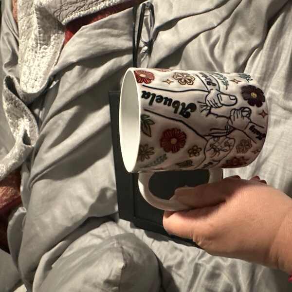 1-6 Personalized Holding Moms Hand 3D Inflated Effect Mug 11 Oz Bundle