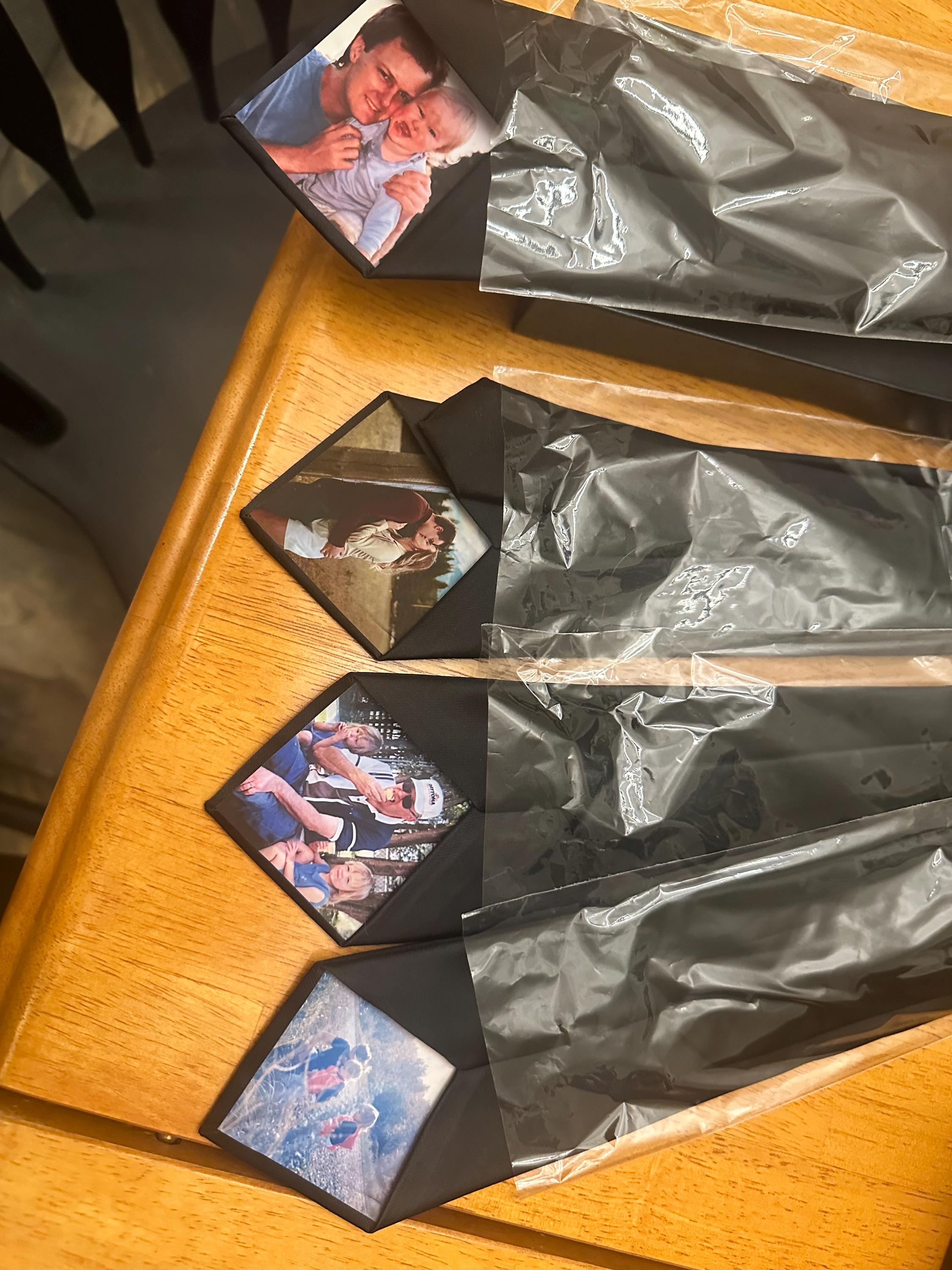 Personalized Photo Silk Tie for Him