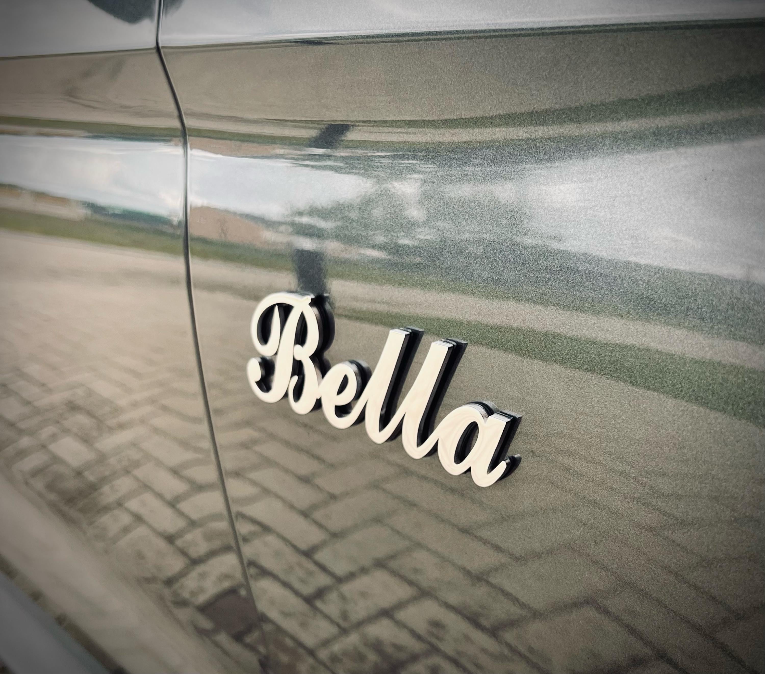 Personalized 3D Car Emblems, Heavy-Duty Metal Letters with Strong Adhesive Tape - Ideal Gift for Car Enthusiasts Your Car, Truck, or Boat