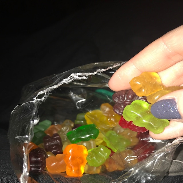 Gourmet Gummy Bears Mixed Flavors One Air-sealed Generously Handpoured Bag.  at Least 1 Pound of Gummies we Usually Give More 