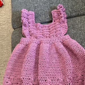 Crochet Pattern Baby or Girls Dress Newborn to 8 Years - Etsy