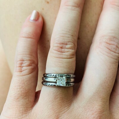 Heart Colon Ring Rings Semicolon Colon Jewelry Heart Semicolon ...