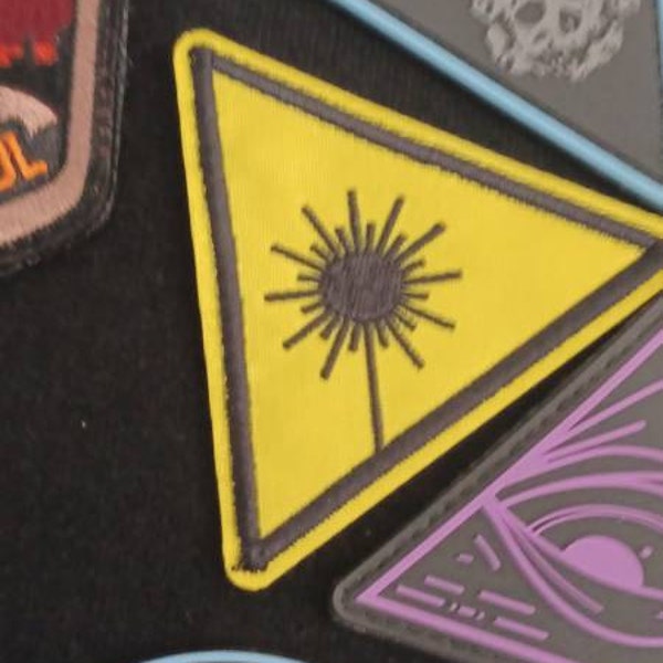 Tsunami Warning Sign Patch - Etsy