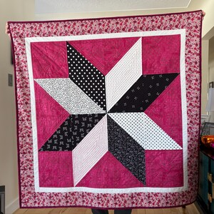 シンプルな星型キルトのパターン：初心者向け（PDFパターン） - Etsy 日本