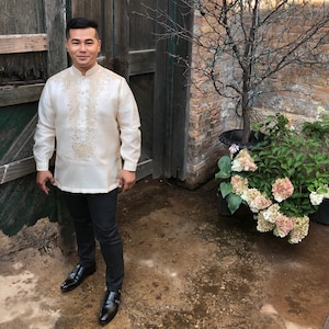 BARONG TAGALOG ARMAN1 Style With Inner 