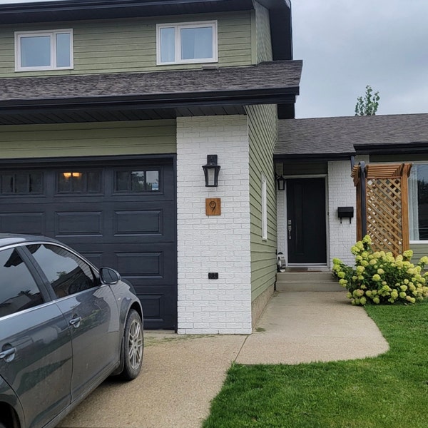 Rustic House Number Sign- House Number Plaque- Rustic Number Sign - Etsy