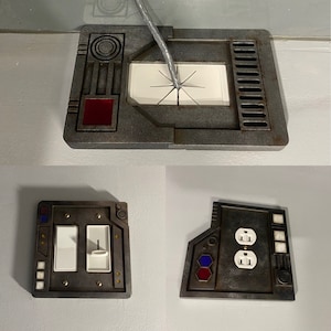 Star Wars Galaxy's Edge Wall Panel - Etsy