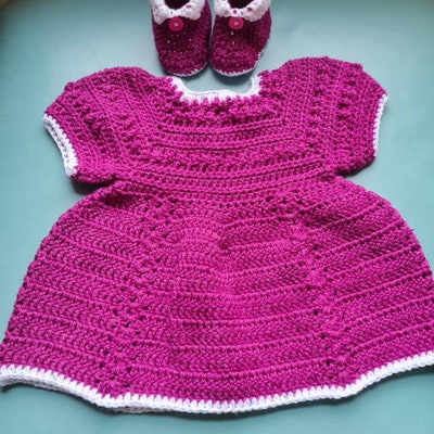 Crochet Pattern Baby Dress Newborn to 6 Years - Etsy