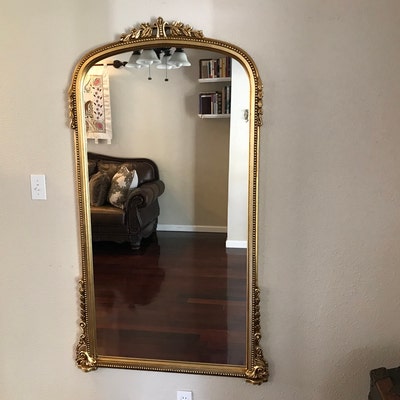 Full Length Mirror Gold Mirror French Wall Mirror Vintage - Etsy