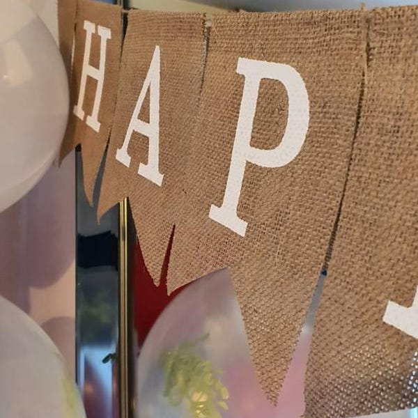 Veewon Geburtstag Banner Mit Bilderrahmen – Vintage Wimpelkette Für Fotos, Deko Für Feiern