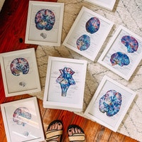 12 Anatomical Brain Posters Neurology Art Medical Decor Human Brain ...