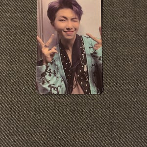 Bts Memories 2018 Blu-ray Photocard - Etsy