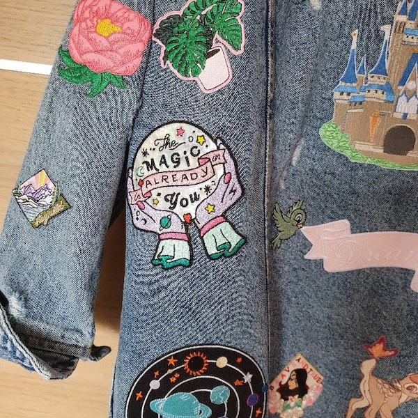 The Magic is Already in You Pocket Patch - Crystal Ball Embroidered ...