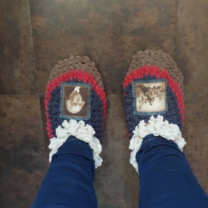 happy camper slippers