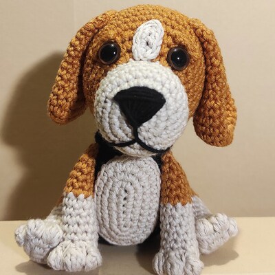 Beagle Dog Amigurumi Crochet Pattern - Etsy