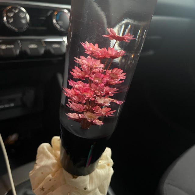 Sakura Flowers 6 Inch Shift Knob + Free Stickers ! - Etsy