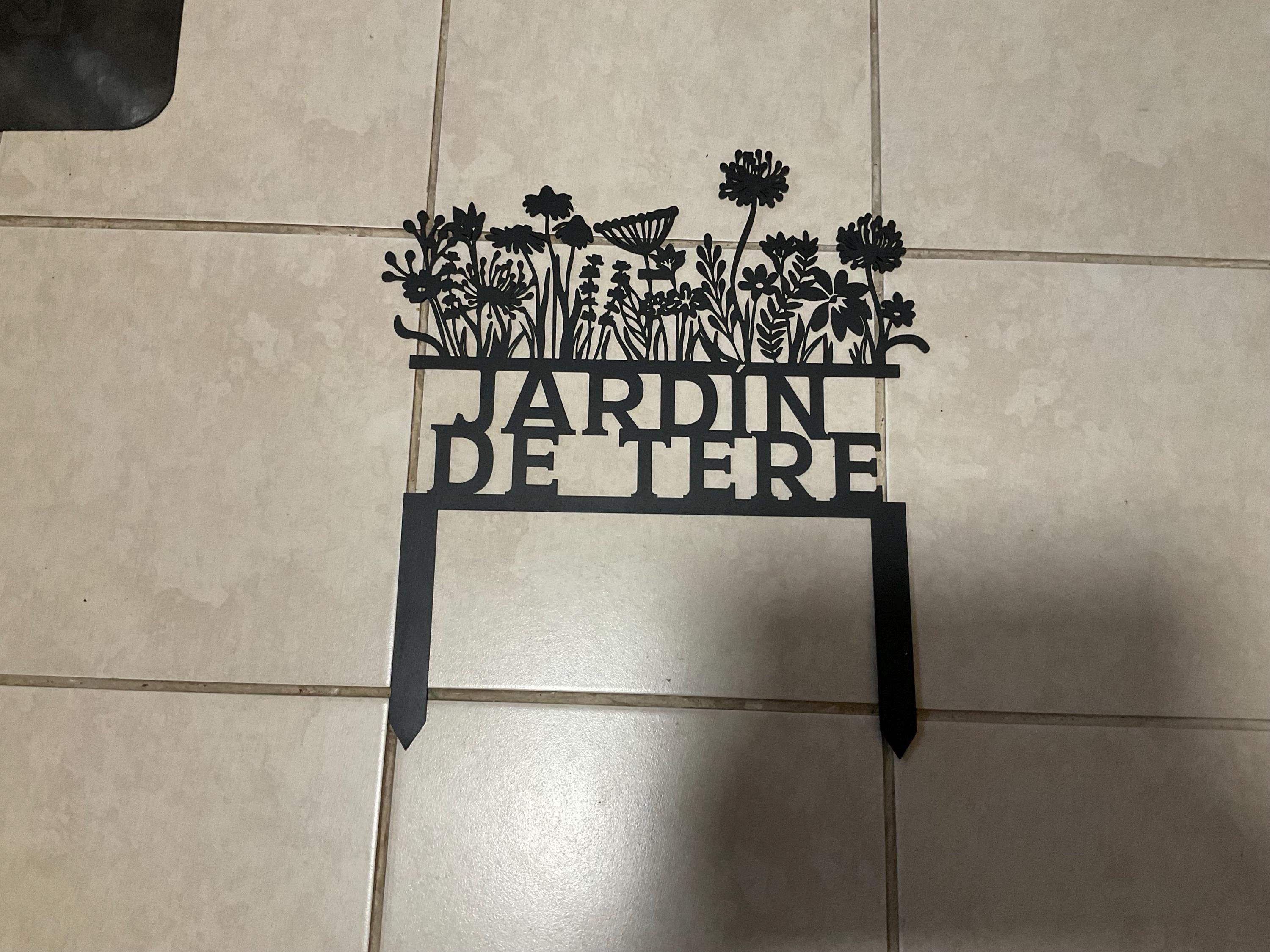 Custom Metal Garden Stake, Garden Marker, Every Garden Metal Stake, Personalized Gift, Gardener Name Sign, Mom Garden Sign, Outdoor Yard Art