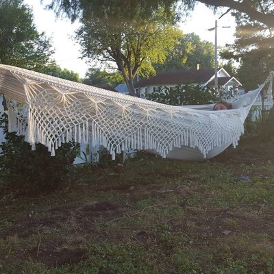 Hammock Natural Cotton Two Persons - Etsy