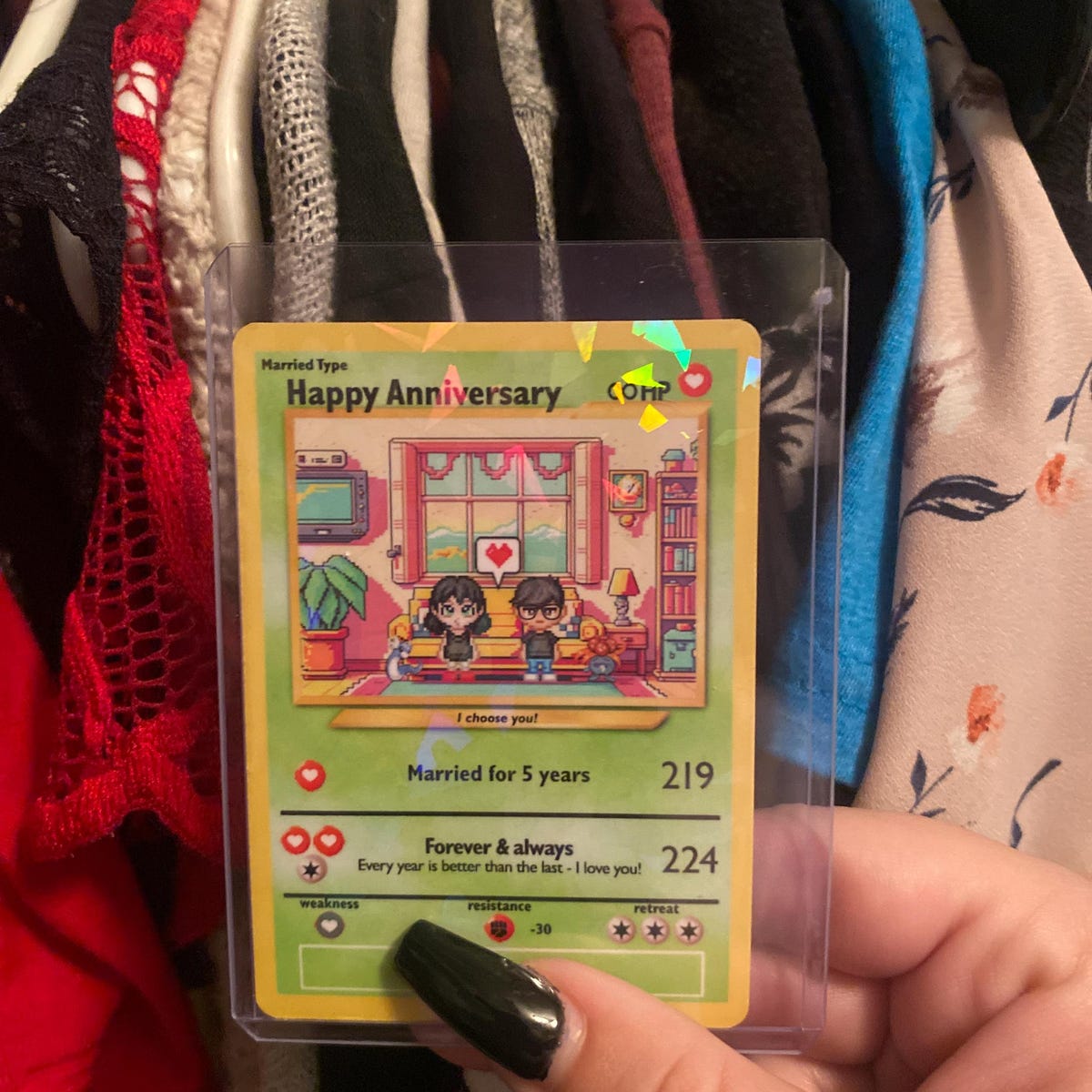 Customer review card