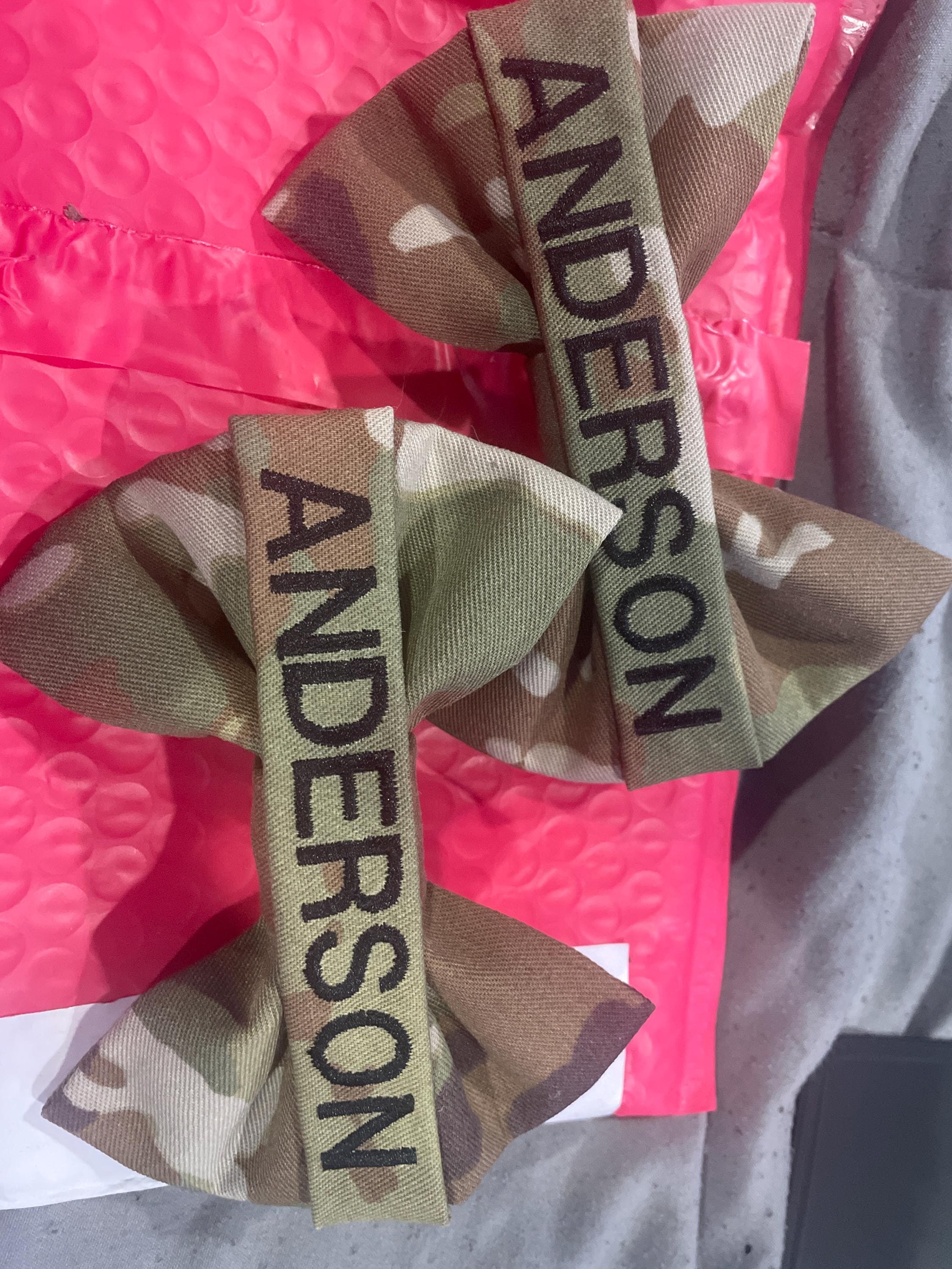 Custom Nametape Military Bow
