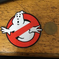 Ghostbusters Embroidered Iron Sew On Patch Fancy Dress Costume T - Foto 3