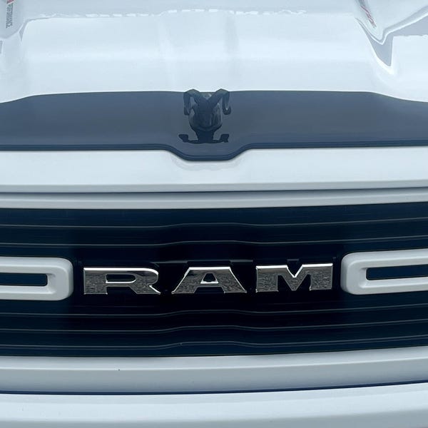 Skull Badge - Fits 2013-2018 Dodge® Ram® Grille -1500, 2500, 3500 - Ma - Foto 13