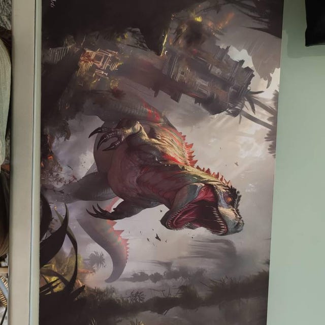 Baleful Strix Playmat - Original Magic Art