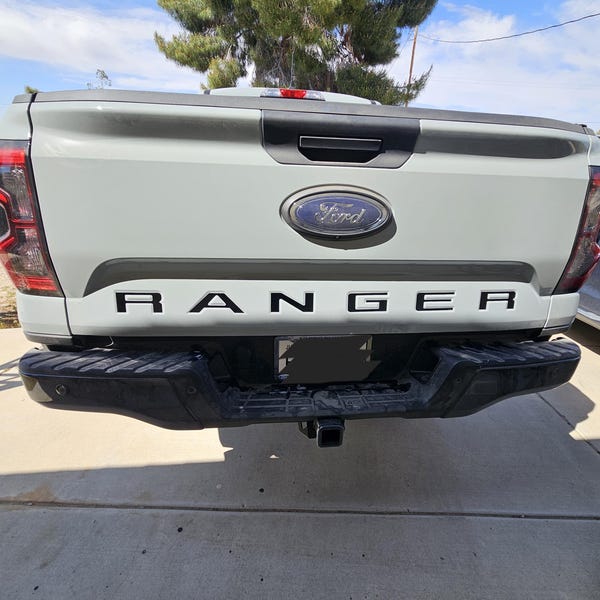 2024-2026 Ford Ranger Tailgate Letters Vinyl Decals - Etsy
