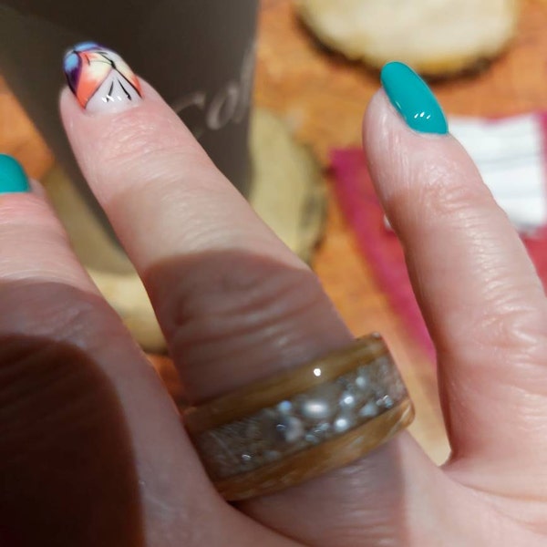 Bush - Inlaid Pearls Ring