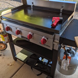 Camp Chef FTG600 Stainless cover-griddle not included 