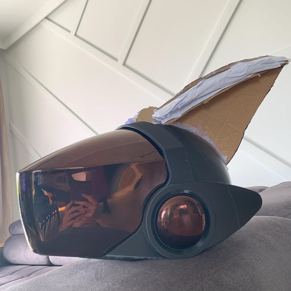 Protogen Head Base MK3 Protofrenz — 3D Printed, Fursuit Head, Full ...