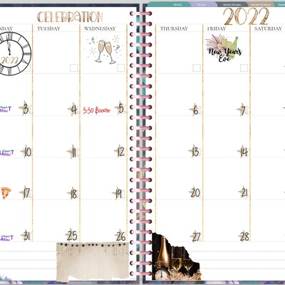 Pink Magic Digital Journal Sticker Set Goodnotes Stickers - Etsy