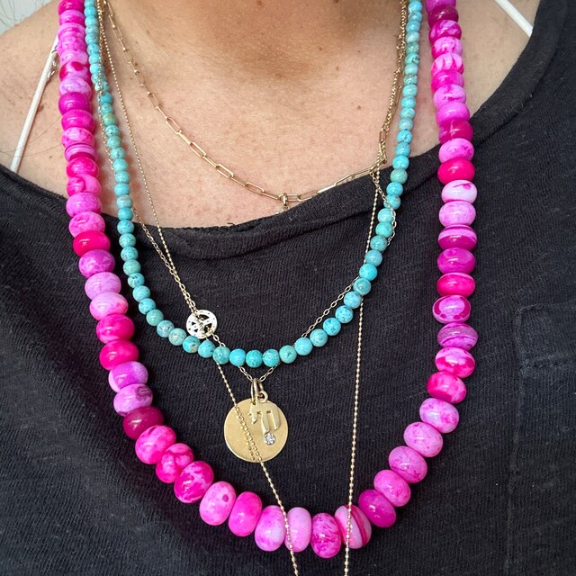 Collana Kate Cuore Azzurro - La Boutique Delle Fate - Foto 2